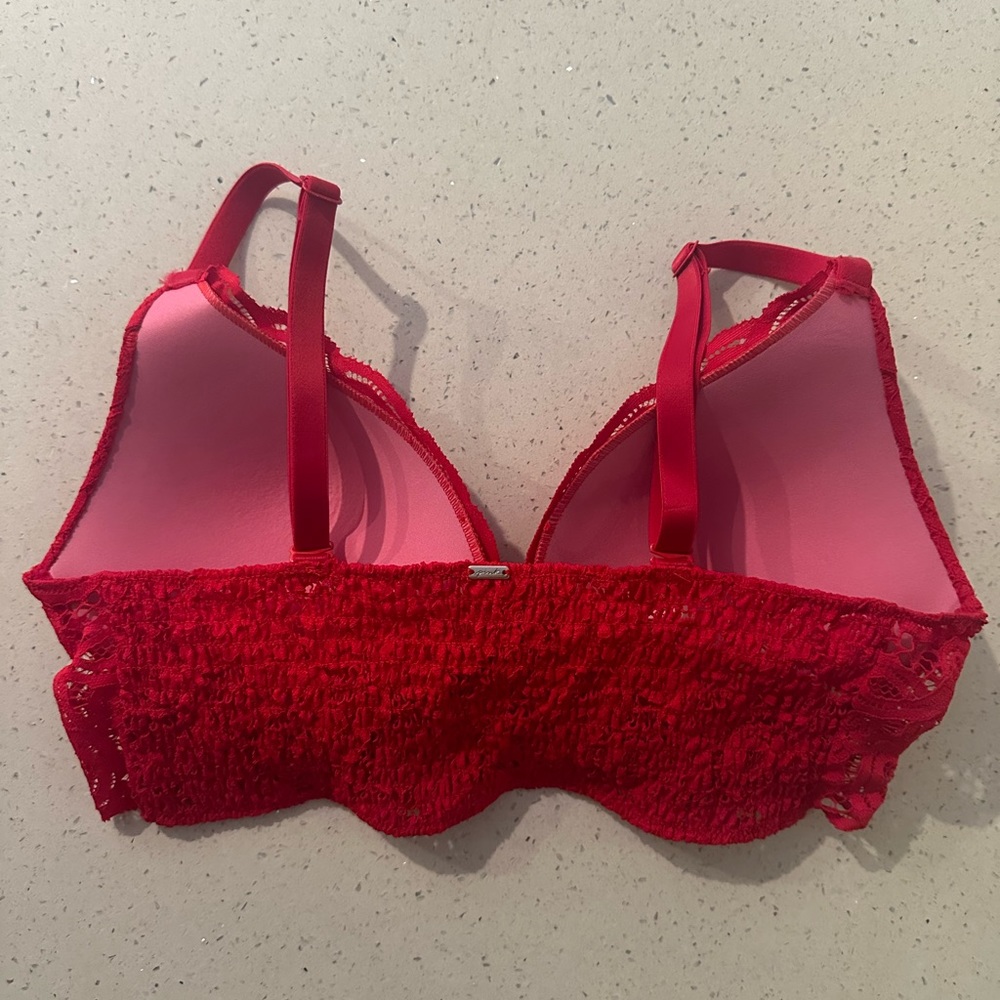 Pink By Vs Wireless Push-Up Pullover - image 2